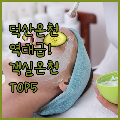 덕산 온천 단지 근처 깨끗한 숙소 5곳 비교 사진과 객실별 온천수 정보 정리