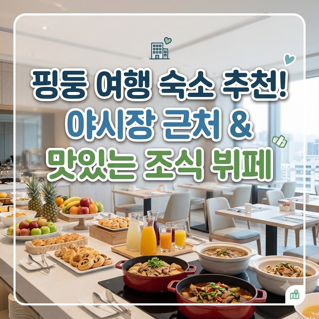 핑둥 숙소 추천 야시장 인접 지역과 맛있는 조식 뷔페